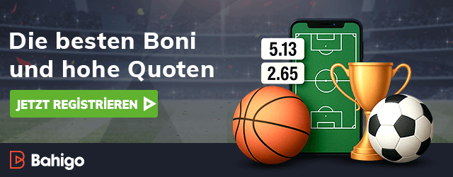 Sportwetten Boni und hohe Quoten bei Bahigo auf dem Smartphone